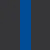 Black with Blue Stripe